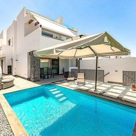 Luxury Villa Tropical Private Heated Pool Los Cristianos  Exterior foto