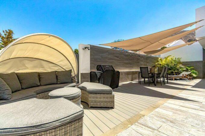 Luxury Villa Tropical Private Heated Pool Los Cristianos  Exterior foto